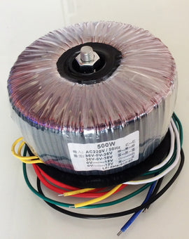 IWISTAO Toroidal Transformer 500W HIFI Amplifier Dedicated AC 36V 12V Pure Copper DIY