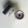IWISTAO Solid Potentiometer Knob Whole Aluminum HIFI Amp Volume OD25 H25 ID 6 Silver DIY