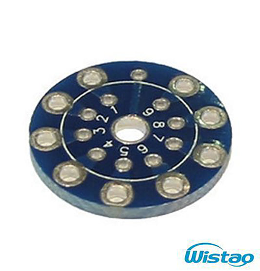 IWISTAO 変換ボード PCB 6 ピース / ロット CMC 9 ピン チューブ ソケット アンプ DIY HIFI オーディオ用