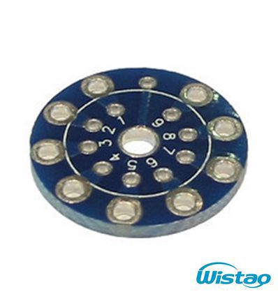 IWISTAO Converted Board PCB 6pcs / Lot for CMC 9 Pins Tube Socket Amplifier DIY HIFI Audio