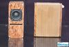 IWISTAO HIFI 2 インチ フルレンジ ラビリンス構造スピーカー 木製 2X10W 4 オーム 84dB ローズウッド色