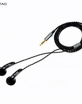 HIFI Earbuds Flat Style Headphone 150Ω High Resistance 12-25K Hz Audio