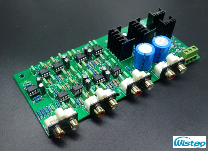 Line Filter Pcba IWISTAO HIFI Electronical 3 Way Crossover PCBA Linkwitz-Riley Filter ...