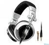 HIFI Headphone  Impedance 32 ohms DJ Earphone 106dB Cable length 2.5m 3.5mm Audio Input 6.5mm Adaptor