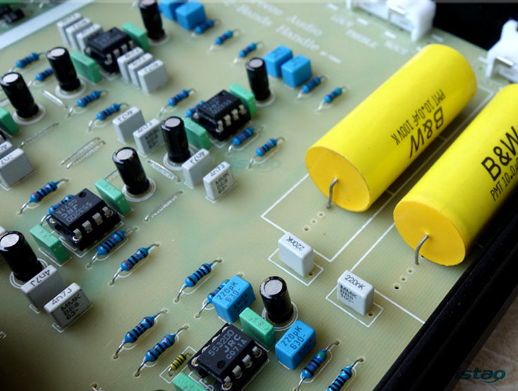 Electronical 2 Way Crossover Preamplifier HIFI Linkwitz-Riley filter ...