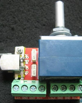 LC Loudness Volume Potentiometer Circuit Boards PCBA Japan ALPS27 Type 100K HIFI DIY