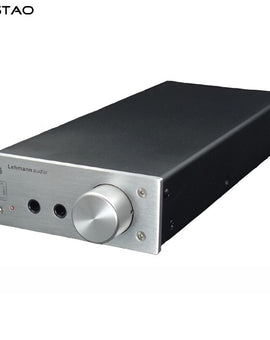 Headphone Amplifier HIFI with Lehmann OPA2134PA High-grade Aluminum Chassis 16-600 ohms
