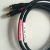 IWISTAO HIFI RCA Cable Stereo Budweiser Connector Choseal 4N Audio-cable Manual 0.5m 1m 1.5m 2m Black