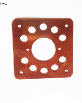 IWISTAO 1.5MM Littl 9 핀 튜브 6N2 12AX7 EL84 용 구리 도금 완충기 플레이트