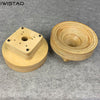 IWISTAO 1 Inch Throat Speaker Horn Circle Horn Index 1 Pair Solid Wood OD 6 Inch Birch Multilayer Board HIFI Audio DIY