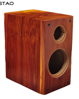 IWISTAO 2 Way 5 inches Speaker Empty Cabinet Passive Enclosure 10L Wood MDF Board Rosewood Veneer Inverted HIFI DIY