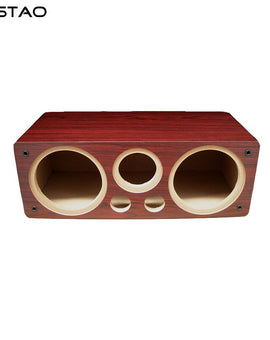IWISTAO 2 Way 6.5 Inches Center Speaker Empty Cabinet 1 PC Speaker Enclosure 15mm High Density Board HIFI Audio DIY