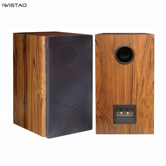 IWISTAO 2 Way 6.5 inches Speaker Empty Cabinet Passive Speaker Enclosure Wood 18mm High Density MDF Board Volume 24L DIY