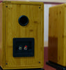 IWISTAO 2 Ways 4.5 Inches Bamboo Empty Enclosure 7.2L Install Speaker Units Inside Retro Style HIFI Audio