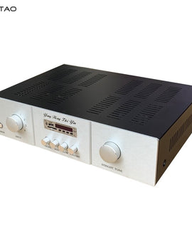 IWISTAO 2X300W HIFI Stereo Discrete Component Power Amplifier Bluetooth 4.2 Support WVA, FLCA, APE