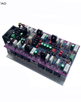 IWISTAO 2X300W HIFI Stereo Discrete Component Power Amplifier Finish Board Differential Amplification Input WY2963/WK5688 Output