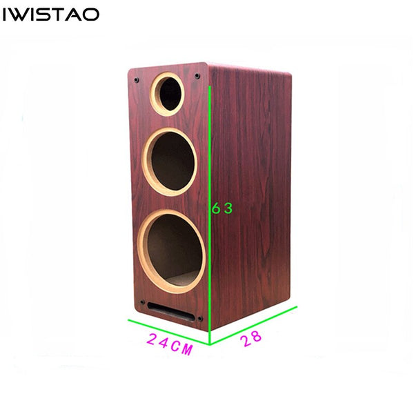 IWISTAO 3 Way 8 Inches Speaker Empty Cabinet 1 PC Speaker Enclosure 15 ...