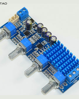 IWISTAO 2x30W 스테레오 하이파이 TPA3116 전력 증폭기 보드 NE5532 베이스 트레블 미드레인지 컨트롤