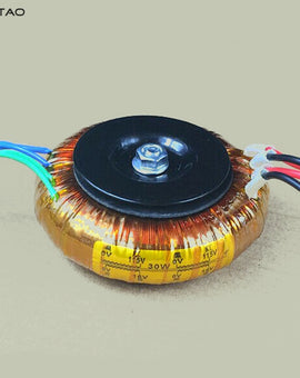 IWISTAO 30W O Type Transformer 4N OFC Double 8V or 16V for DAC Preamp Headphone Amplifier
