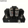 IWISTAO 5881A Tube Amplifier Single-ended Class A Mini Amp Manual Scaffolding EL34 Vacuum Tube Upgrade Version Black Casing
