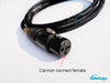 IWISTAO 6.35mm TRS to XLR HIFI 오디오 TRS 암 캐논 밸런스 케이블 금도금 접점 Choseal 4N OFC 블랙