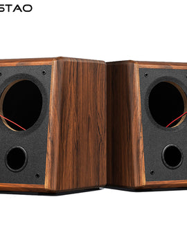 IWISTAO 6.5 inches Full Range Speaker Empty Cabinet Passive Speaker Enclosure Wood 25mm High Density MDF Board Volume 20L DIY