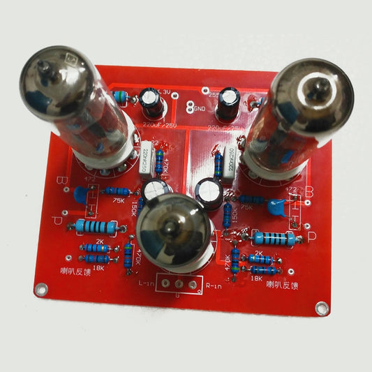 IWISTAO 6N2+6P1 Tube Amplifier Finished Board+Tubes+Output Transformers HIFI Audio DIY