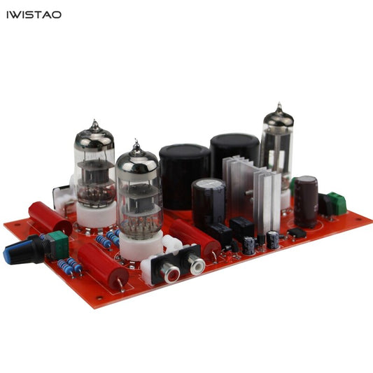 IWISTAO 6N3 真空管プリアンプ完成基板 6Z4 純管整流器 HIF トロイダルトランス DIY