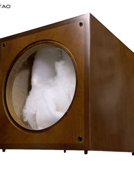 IWISTAO 8 Inch Subwoofer Empty Enclosure Finish Customized Birch Plywood Solid Wood HIFI DIY Audio