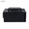 IWISTAO 8 인치 자동차 액티브 서브우퍼 DC12V 100W 45-150Hz 88Db 자동차 오디오 서브우퍼 수정 블랙