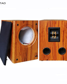 IWISTAO 8 inches Full Range Speaker Empty Cabinet Passive Speaker Enclosure Wood 18mm High Density MDF Board Volume 24L DIY