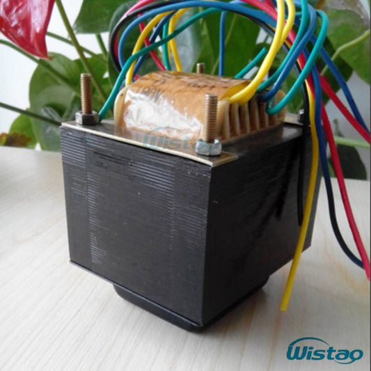 IWISTAO 92W 전력 변압기 EI 튜브 앰프 Preamp 180V-0-180V/150ma 6.3V-0-6.3v/2 A 6.3V/2A