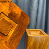 IWISTAO バーチ合板スピーカー スタンド三脚ブラケット 4/5/6.5 /8 インチ サラウンド スピーカー配置カスタマイズ トップ サイズ HIFI DIY