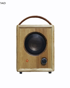 IWISTAO Bluetooth Speaker 4.2 15W Portable Handmade Vintage Pure Solid Wood  3 Inch Full Range Unit CSR64215