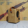 IWISTAO Bluetooth Speaker 4.2 15W Portable Handmade Vintage Pure Solid Wood  3 Inch Full Range Unit CSR64215