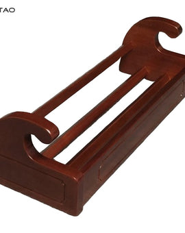 IWISTAO CD Disc Collection Holder Imported Sapele Wood 480mm*180mm*140mm