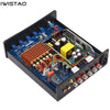 IWISTAO 디지털 2.1 전력 증폭기 TPA3255 클래스 D QCC3034 블루투스 5.0 120W*2+240W AC110~240V 블랙