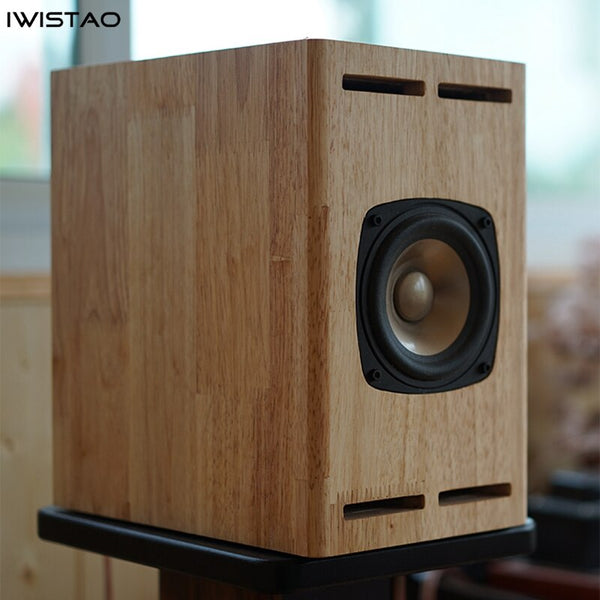 IWISTAO Empty Cabinet Solid Wood Classic FOSTEX SOLO103 1 Pair ...