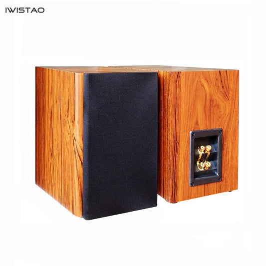 IWISTAO Full Range Speaker Empty Cabinet for 5 inches Passive Speaker Enclosure Wood 15mm High Density MDF Board Volume 10L DIY