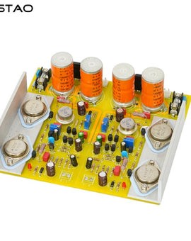 IWISTAO Germanium Transistors Power Amplifier Finished Board 15WX2 Vacuum Tube Sound Refer to LEAK 30 OCL Classic HIFI Audio DIY