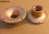 IWISTAO HIFI 1 인치 American Standard 34 Internal Thread Horn's 어댑터 1 Pair 알루미늄 합금 대 한 Super Tweeter UHF Unit Gold
