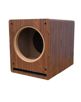 IWISTAO HIFI 12 Inch Subwoofer Empty Cabinet Passive Wooden Speaker Enclosure HDF Board DIY