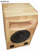 IWISTAO HIFI 10 / 12 Inches Bass Speaker Plus Tweeter Horn Empty Cabinet 1pc Solid Wood Inverted No Speaker Unit for Tube Amp DIY