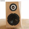 IWISTAO HIFI 2 Way Bookshelf Solid Wood Empty Speaker Cabinet 4/5 Inch 1 Pair Diamond 7.7/9.6L Cut Corner for Tube Amplifier