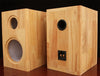 IWISTAO HIFI 2 Way Empty Speaker Cabinet 4 to 8 Inches 1 Pair Finished Pure Solid Wood Inverted for Tube Amplifier