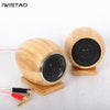 IWISTAO HIFI Tremble Bamboo Speaker 1 Pair 20W NdFeB Magnet Compensation 1.5KHz-20KHz