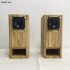 IWISTAO HIFI 3 Inch Full Range Speaker Finished 1 Pair Solid Wood Labyrinth Structure for Tube Amp
