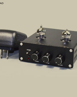 IWISTAO HIFI 6J1 Tube Premplifier with Tone Adjustment Tremble Bass Cost Effective