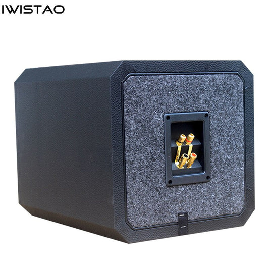 IWISTAO HIFI 8/10/12 인치 패시브 서브우퍼 빈 캐비닛 벌집 HDF 보드 인클로저 밀폐 상자 자동차 오디오 DIY