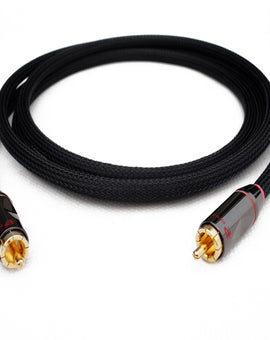 IWISTAO HIFI Active Subwoofer Audio Signal Cable Budweiser Connectors Canare Professional Cables